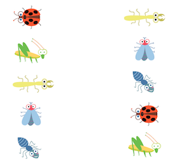 Bug math worksheets for kindergarten